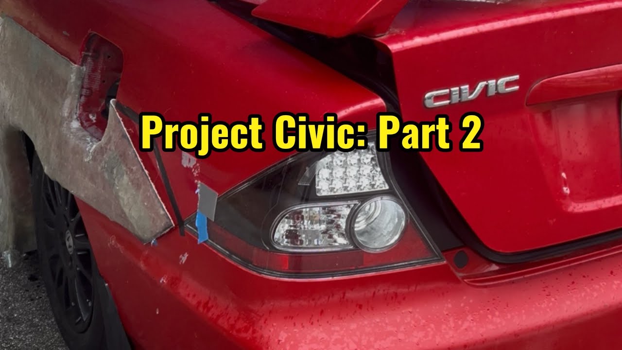 Building Custom Bodykit Civic Part 2: Molding