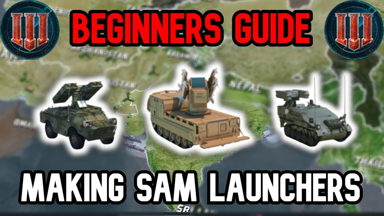 How to Produce SAM Launchers in CON WW3