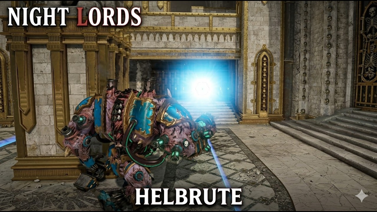 HELBRUTE ONSLOUGHT - NIGHT LORDS - TOTAL CONTROL OF THE MAP - SPACE MARINE 2 | 4K