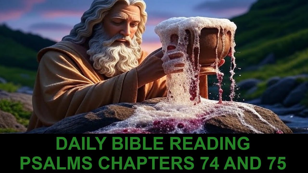 Daily Bible Reading - Psalms 74 and 75 - Episode 438