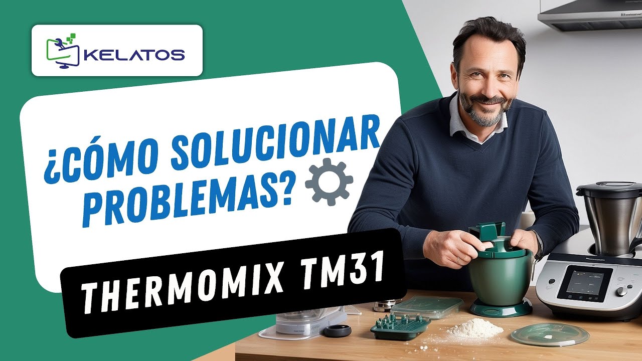 ¿Cómo solucionar problemas en tu Thermomix TM31? ⚙️ Cambio panel + cuchilla + junta paso a paso