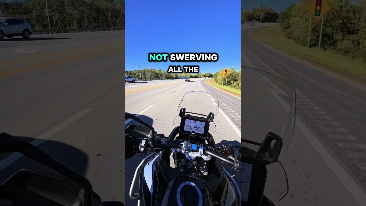 Динамическое позиционирование по полосам движения. 🏍️🛣️ 