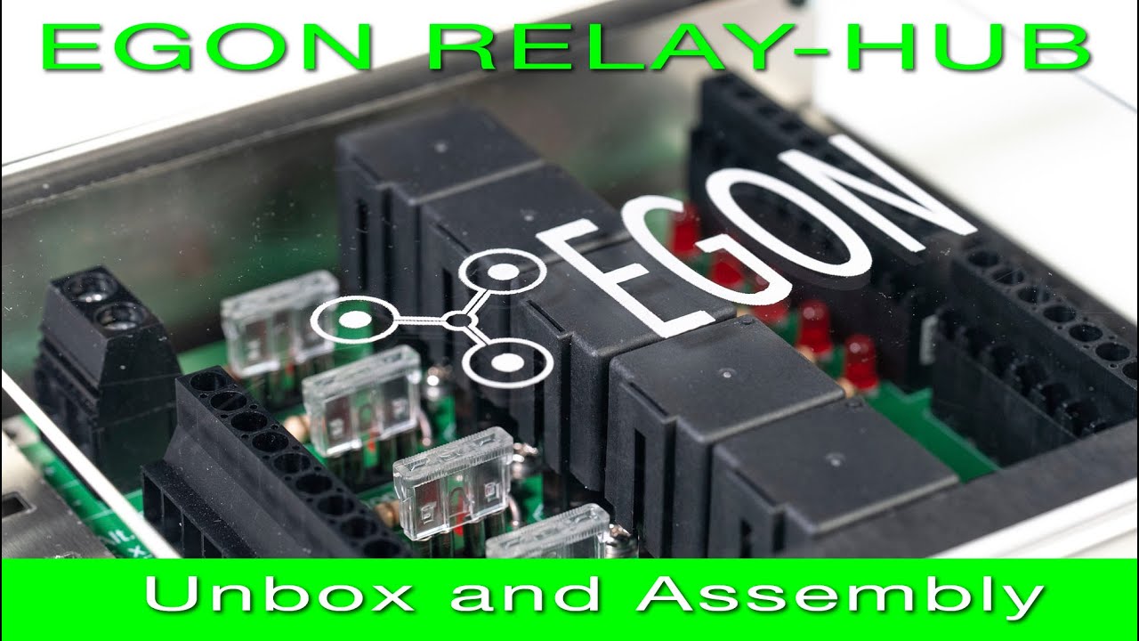 EGON RELAY-HUB. Unboxing and Assembly@EGONGame-changingsimplicity