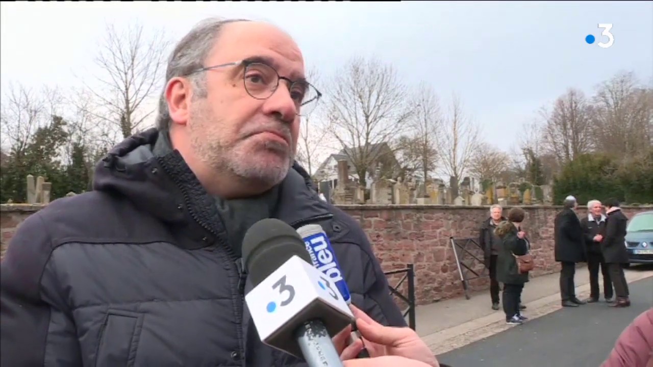 Profanation du cimetière juif de Quatzenheim : réaction de Maurice Dahan