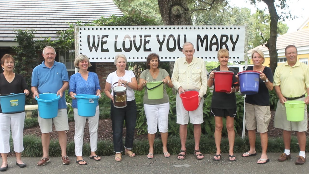 Mary's Ice Bucket Challenge