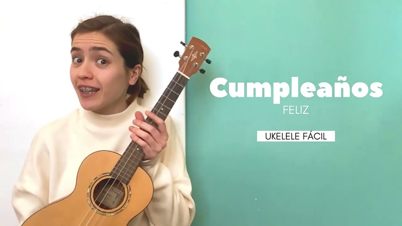 🥳 Como tocar CUMPLEAÑOS FELIZ con el UKELELE 🥳