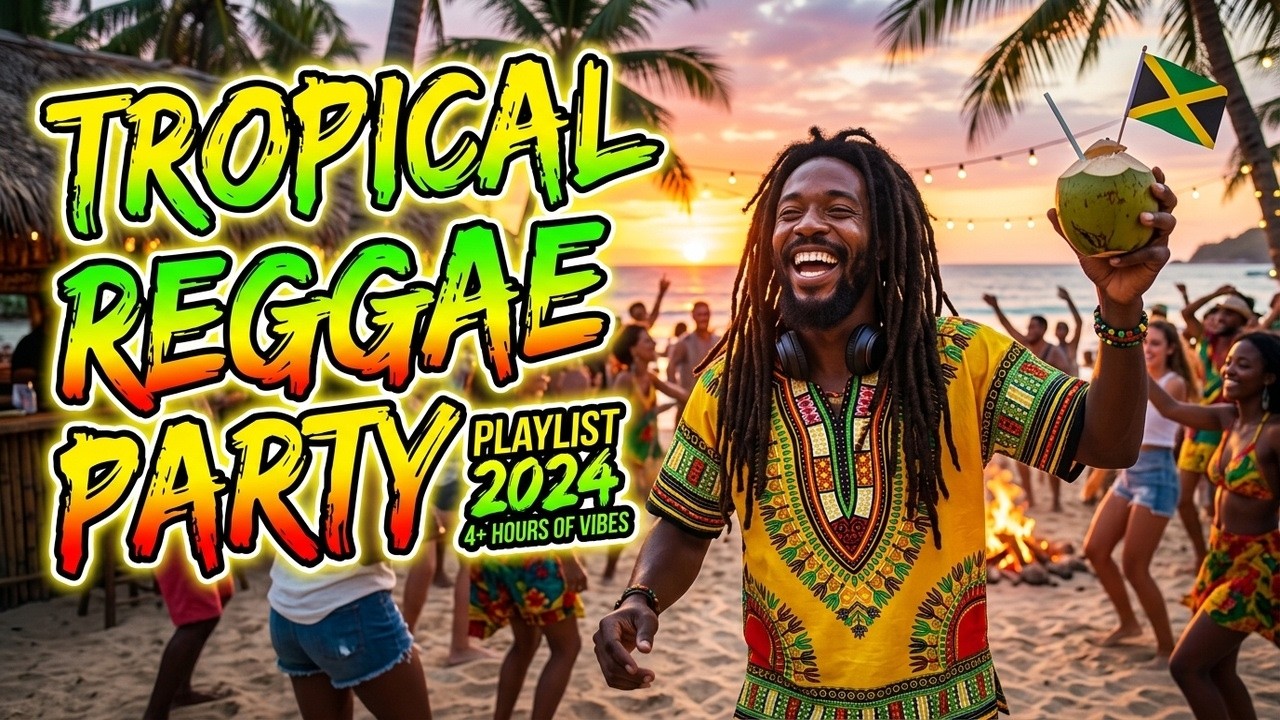 Smooth Tropical Reggae Flow 🌊 Laid-Back Island Beats for Calm Minds and Positive Days
