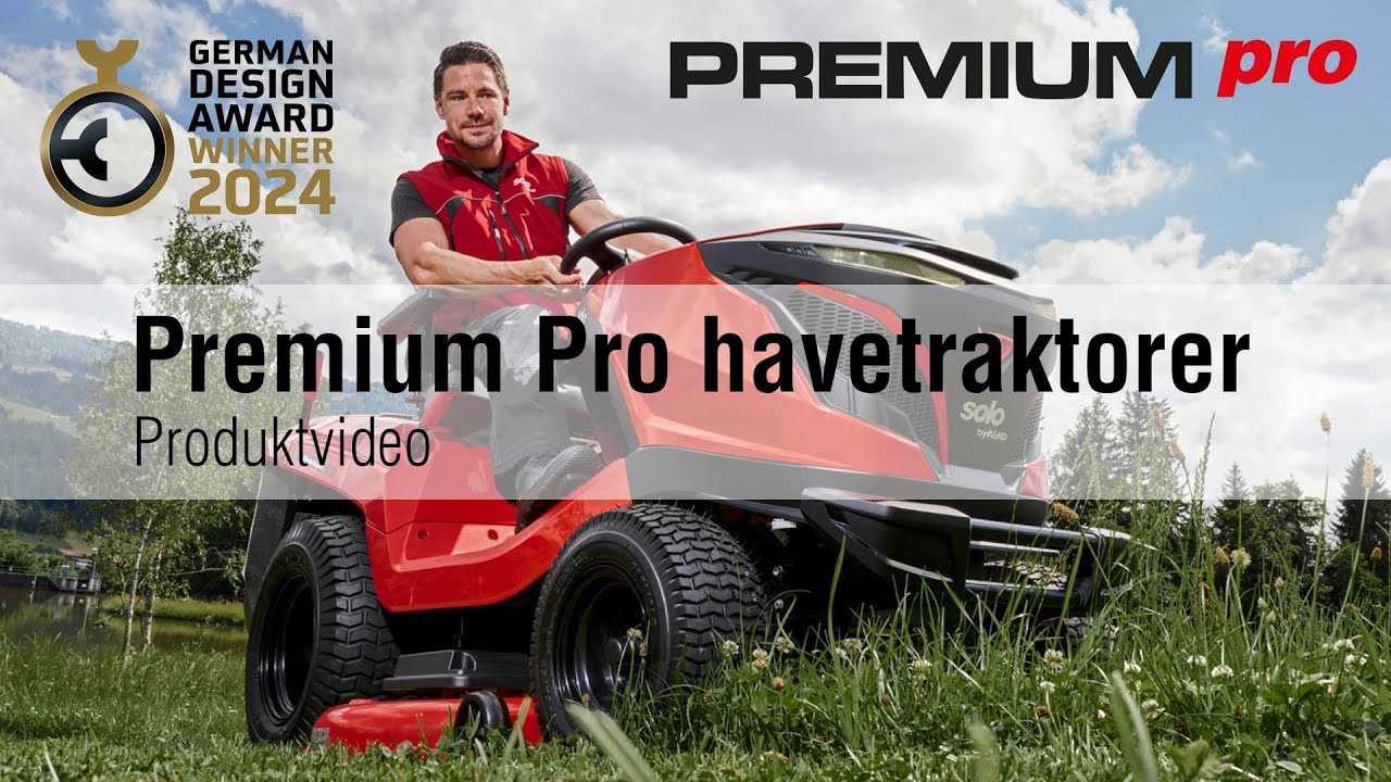 Detaljerne om Premium Pro traktorer | Premium Pro solo® by AL-KO Havetraktorer | AL-KO Gardentech DK