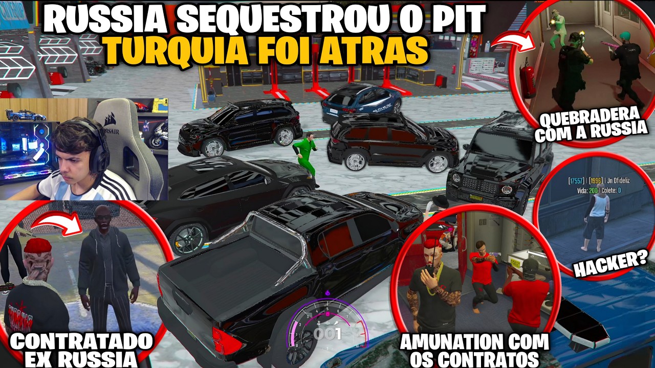 TRET4 COM A RÚSSIA | RÚSSIA SEQU3STROU O PIT | + CONTRATADO EX RÚSSIA | + QUEBRADERA NO NIÓBIO!