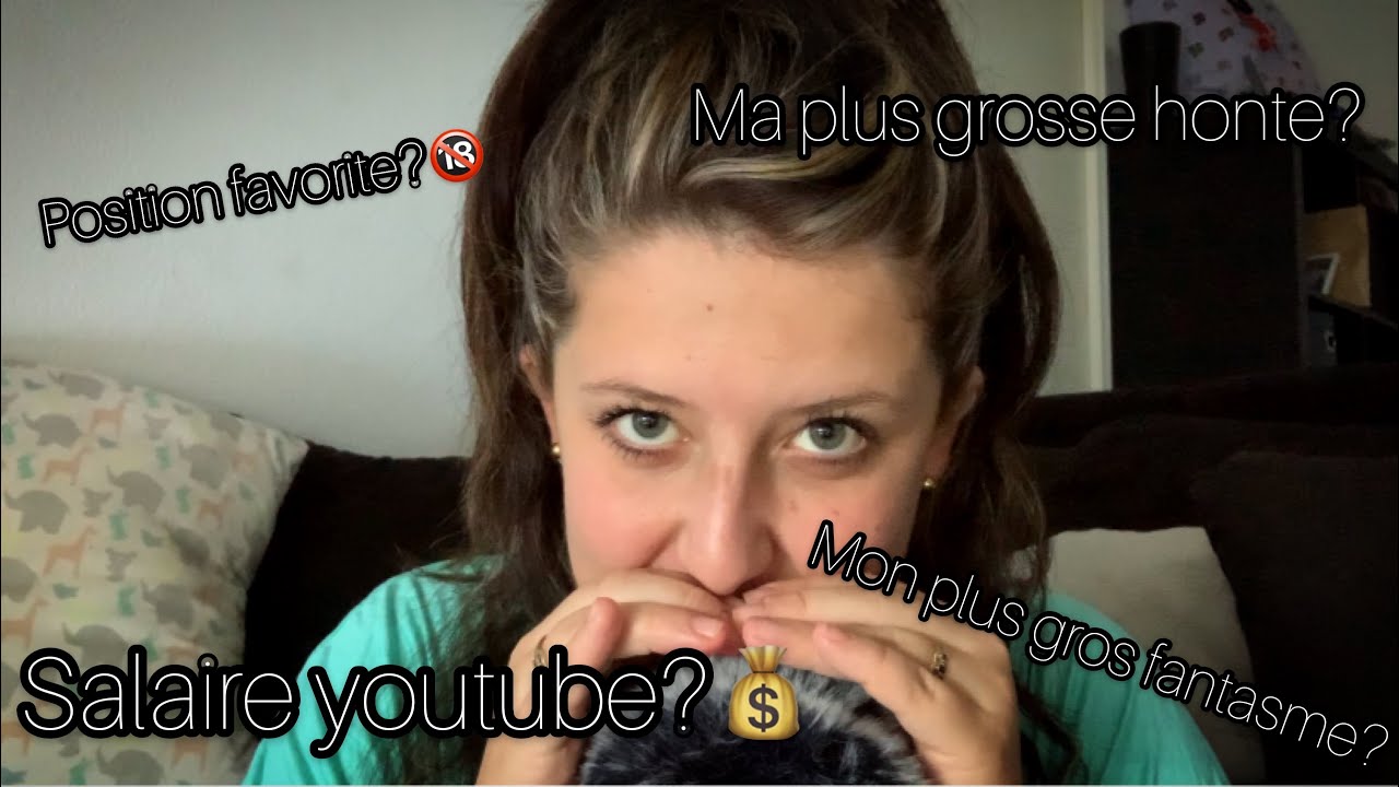 ASMR FR 🎧 - MON SALAIRE YOUTUBE? 💰 JE RÉPONDS À TOUT 😬💤