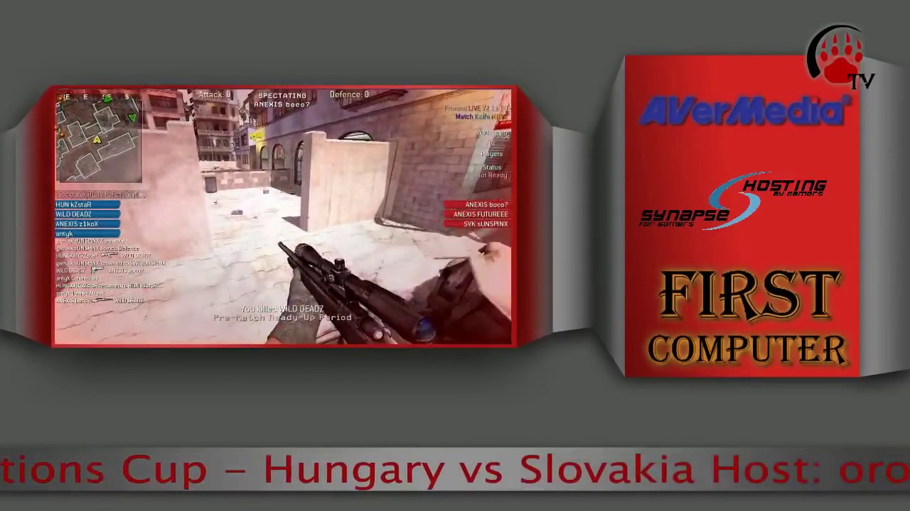 CoD4 ClanBase Nations Cup - Hungary vs Slovakia