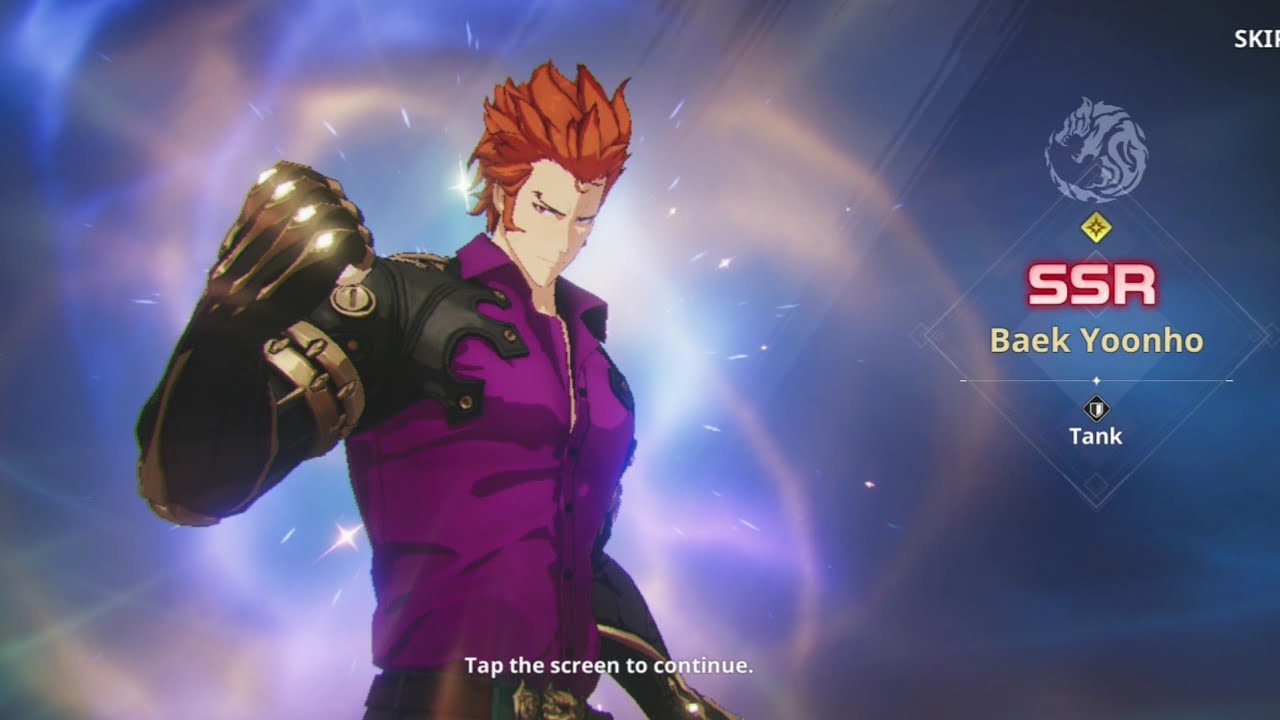 Solo Leveling: Arise SSR Baek Yoonho SSR Skadi.