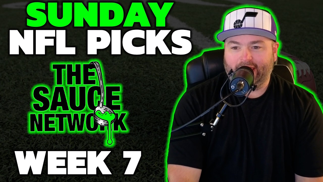 Week 7 NFL Picks with Kyle Kirms - Sunday October 25th