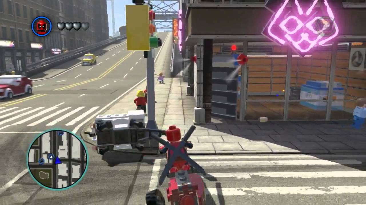 LEGO Marvel Super Heroes The Video Game - Deadpool free roam