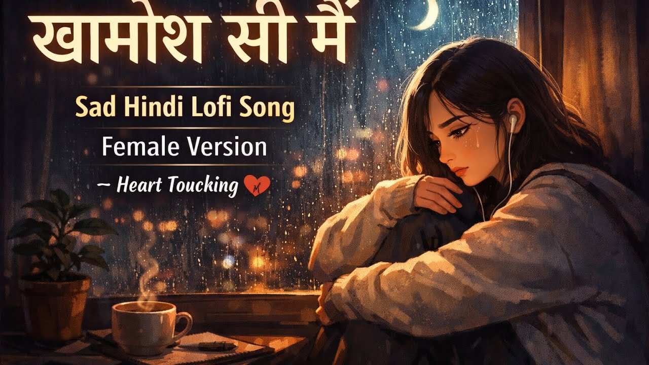 खामोश सी मैं | Sad Hindi Lofi Song | Female Version | Heart Touching #sadsong #lofi