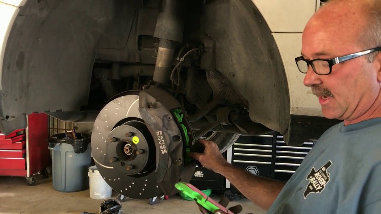 EBC Brake Pads and Rotors on 2010 Range Rover Supercharged
