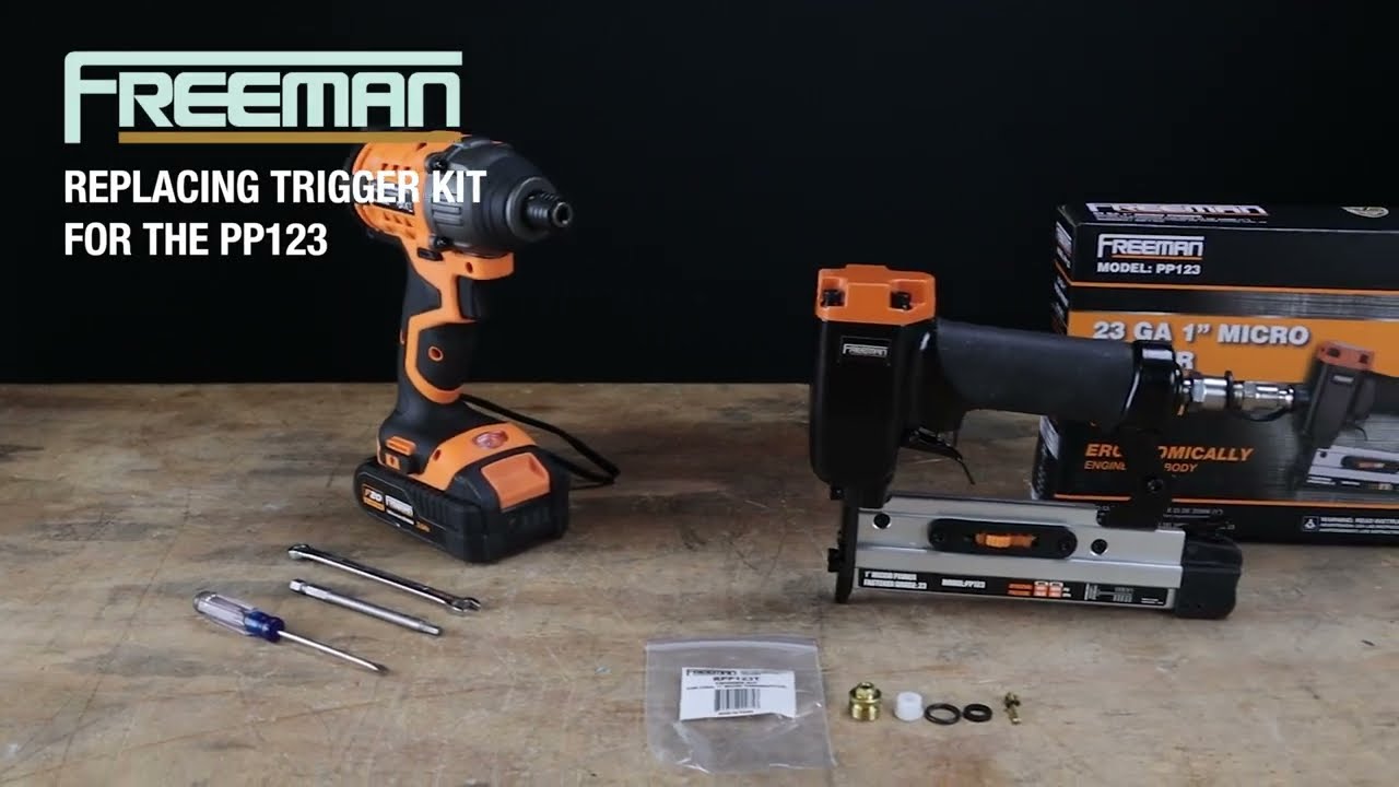 Replacing the Trigger Valve on the PP123 | Freeman Tools