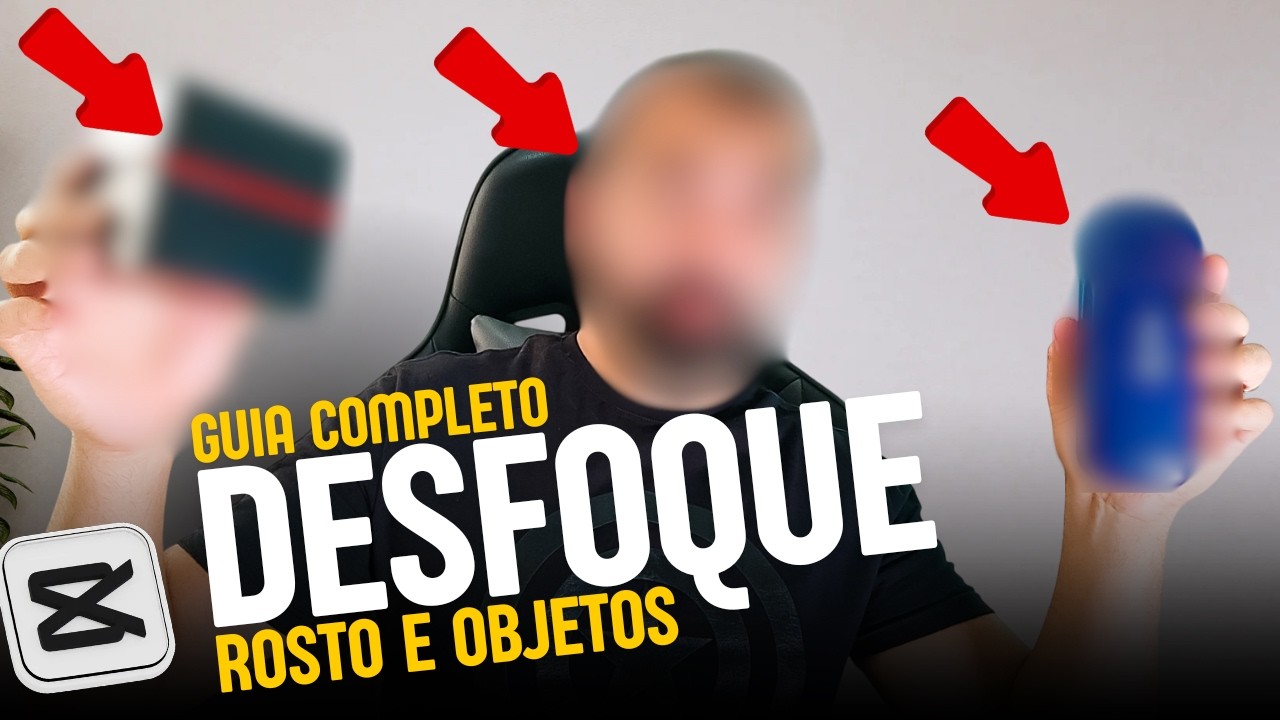 DESFOQUE V&Aacute;RIOS OBJETOS e ROSTO no V&Iacute;DEO / COMO BORRAR NO CAPCUT