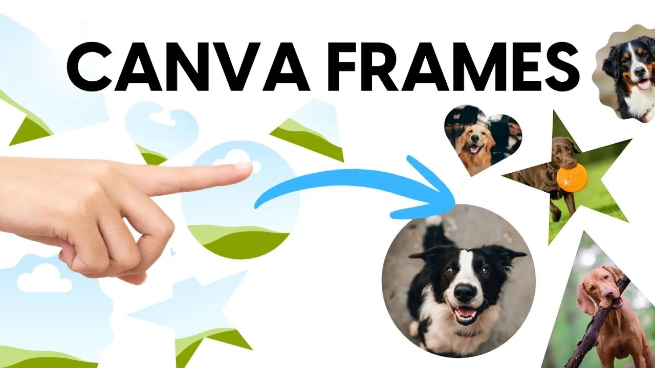 Правильное использование рамок и текстур | Бесплатный курс по Canva
