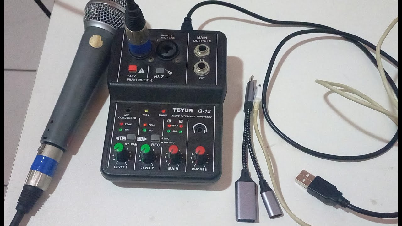 Como ligar a Teyun Q12 no Celular via USB.