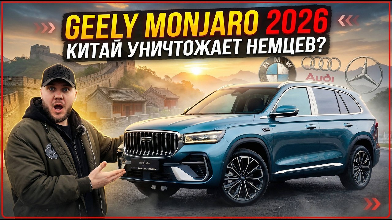GEELY MONJARO 2026 — ЛУЧШЕ BMW И MERCEDES?