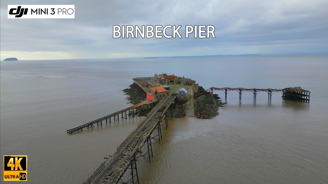 BIRNBECK PIER under RECONSTRUCTION by DRONE 4K