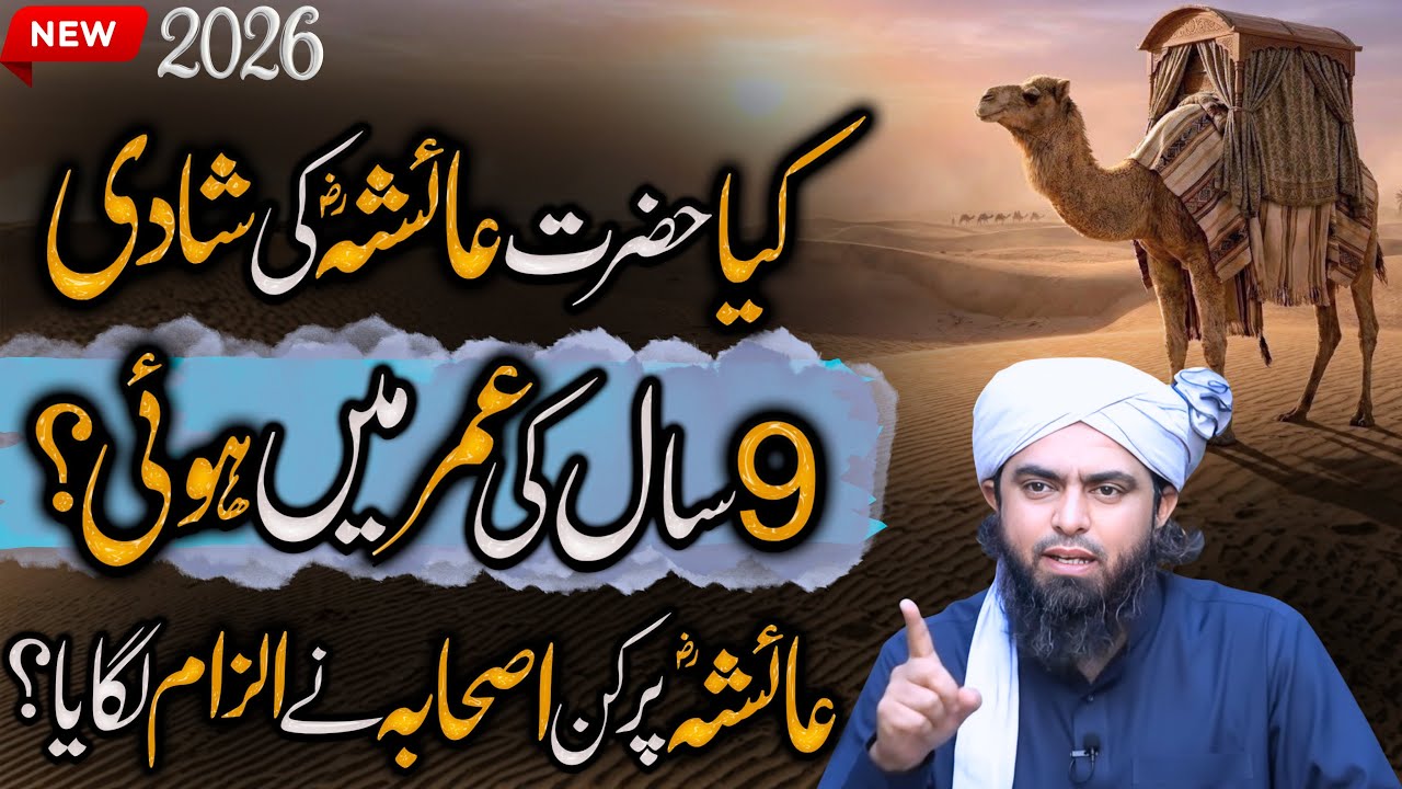 Hazrat Muhammad ﷺ Ne 9 Saal Ki Ayesha (RA) Se Shadi Ki?Prophet Stories | Engineer Muhammad Ali Mirza
