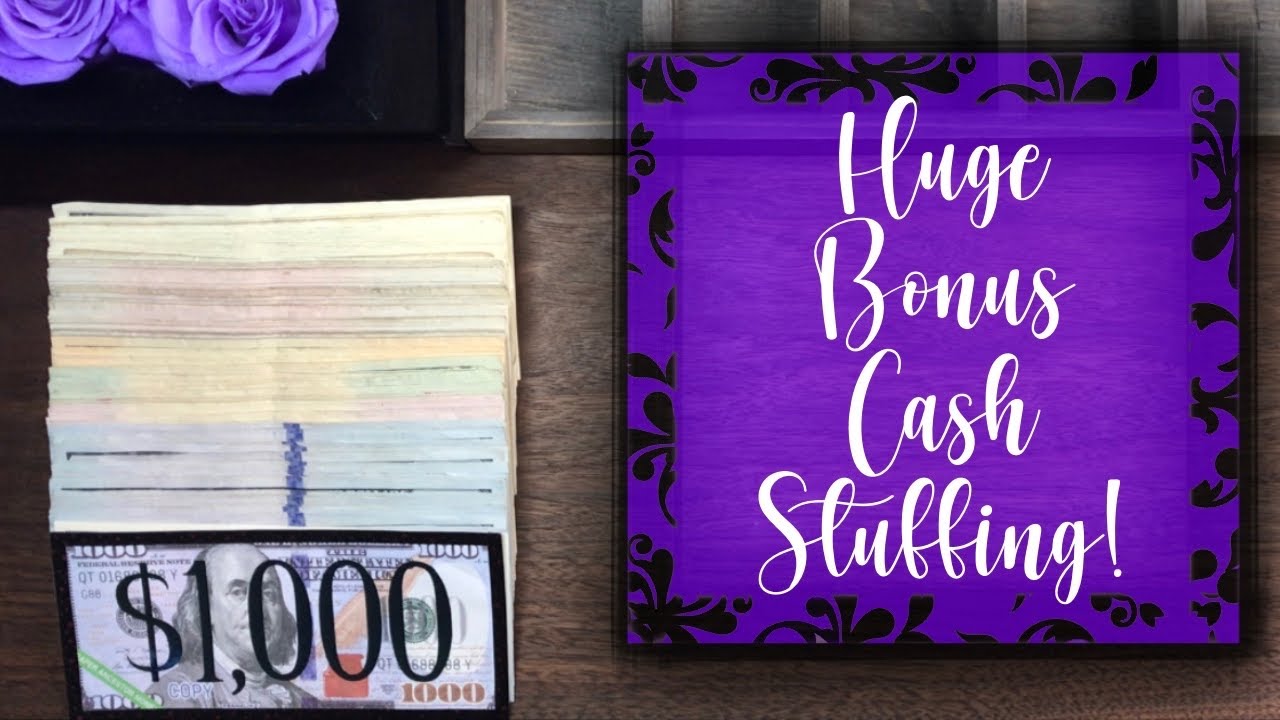 💵HUGE CASH STUFFING Our BONUS Paycheck! |Sinking Funds & Cash Envelopes