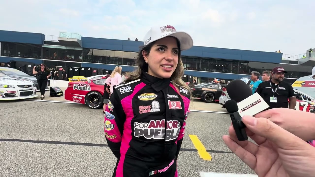 Regina Sirvent ARCA Michigan Post Race