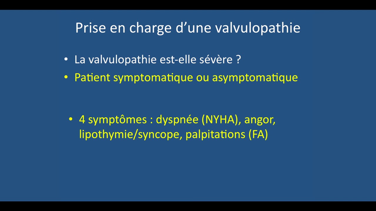La prise en charge des valvulopathies pour bien comprendre