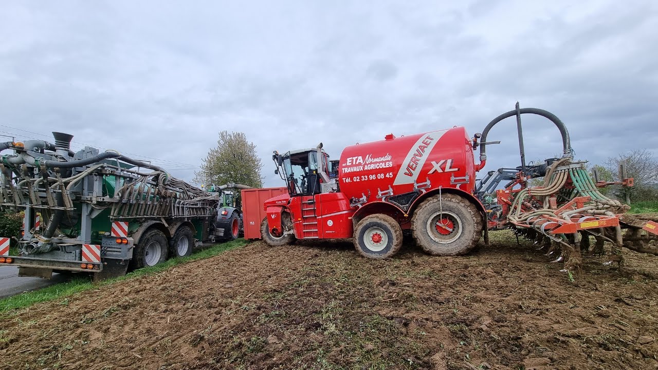 Un automoteur a lisier dans cette ETA | Varvaet XL 20m3 | Deux 900 au transport | ETA Normandie