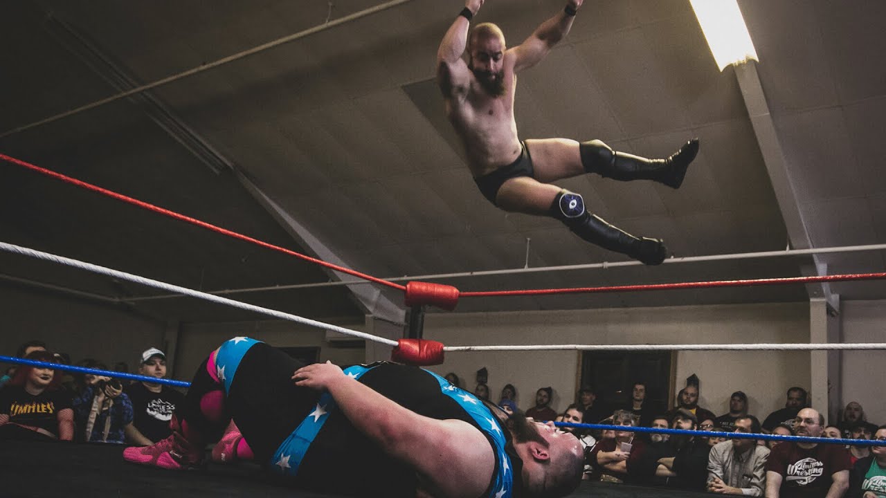 John Silver vs. Puf - Limitless Wrestling (AEW Dynamite, Dark Order, Beyond, ESW)