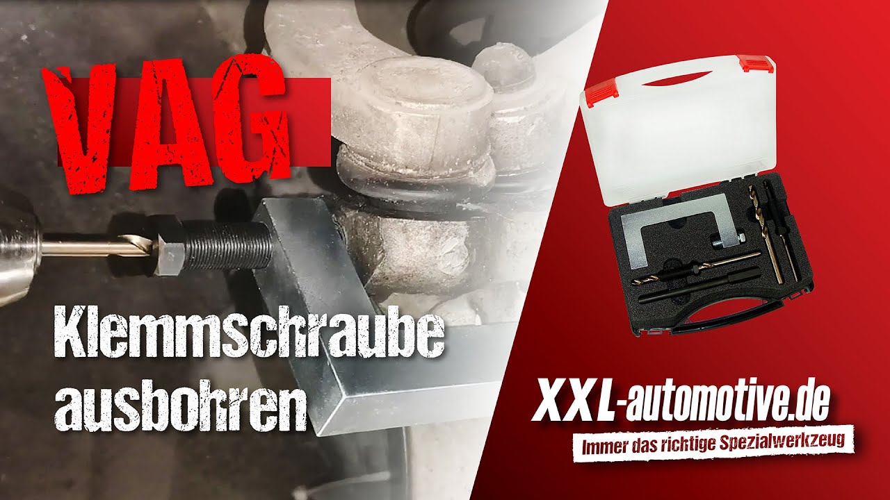 Spezial-Werkzeug zur Demontage (Ausbohren) der Querlenker-Schraube Vier-Lenker-Achse VAG Audi