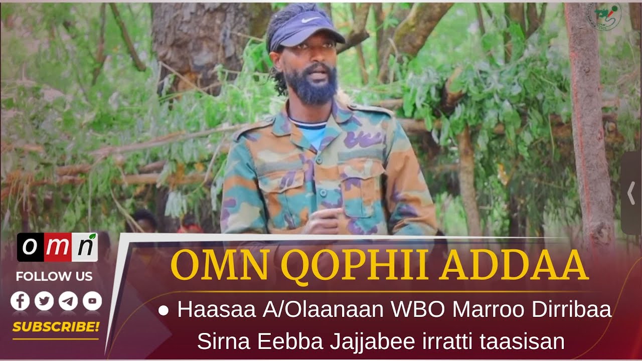 OMN Haasaa A/Olaanaan WBO Marroo Dirribaa Sirna Eebba Jajjabee irratti taasisan (Ebla 13, 2023)