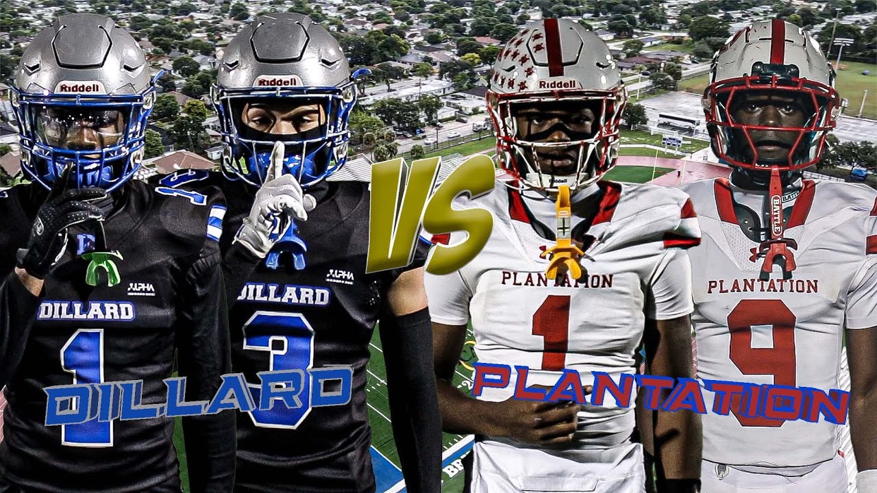 This One Is Personal Undefeated Streak On The Line Dillard Vs Plantation FHSAA Playoffs 2025