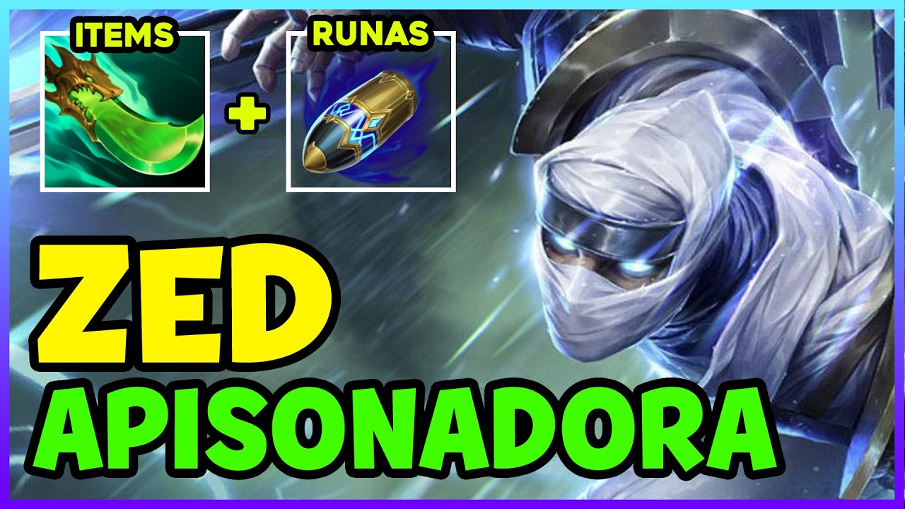 🔥 *IMPARABLE* COMO JUGAR ZED JUNGLA S16 GU&Iacute;A ESPA&Ntilde;OL | TEMPORADA 16 LOL 2026