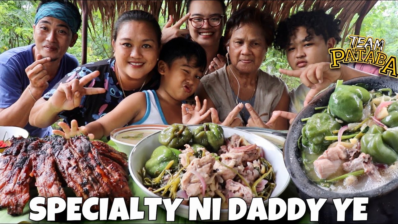 OUTDOOR COOKING | SINAMPALUKAN NI DADDY YE! + INIHAW NA BABY BACK RIBS! + MUKBANG W/ ANGRY GRANDMA!!