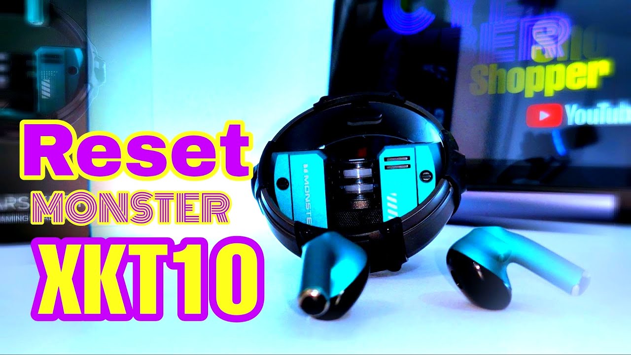 SOLUCIONA FALLAS de los MONSTER XKT10 Y OTROS AUDÍFONOS SIMILARES- Te enseño a hacer el RESET