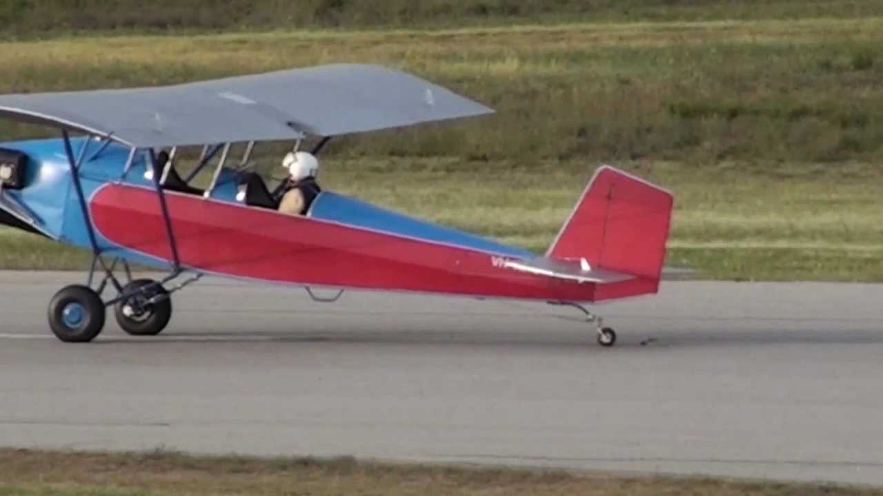 Graham Hewitt's Pietenpol Air Camper test flight