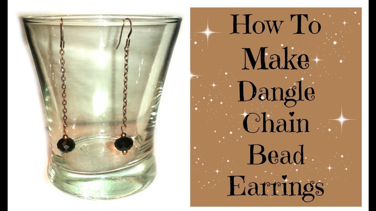 How to Make Long Earrings