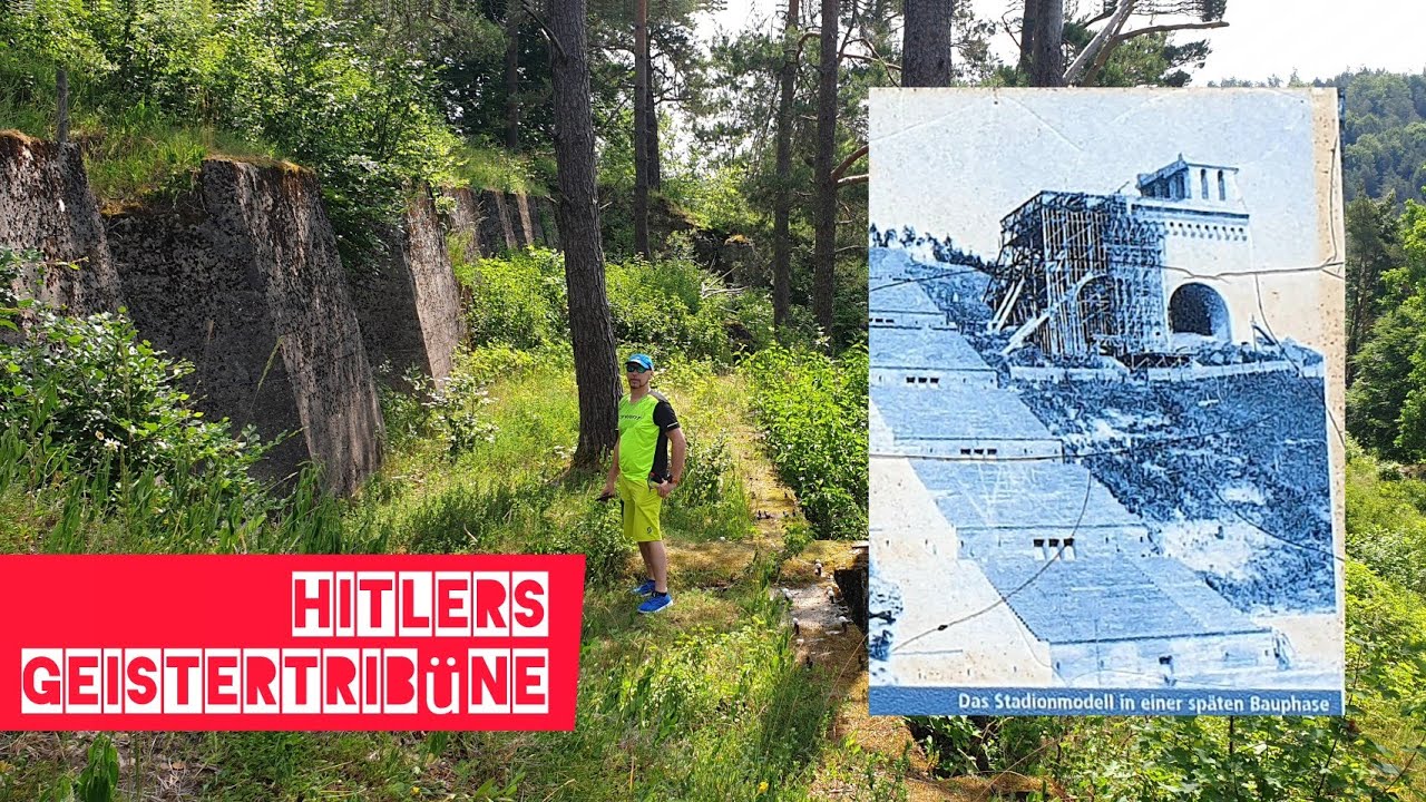 Hitlers  Testtribüne  Oberklausen                                  Die Geistertribüne