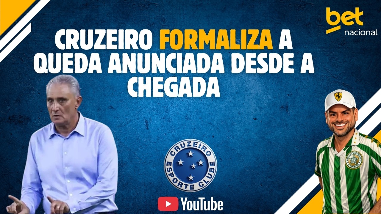 Tite é demitido do Cruzeiro após 3 meses