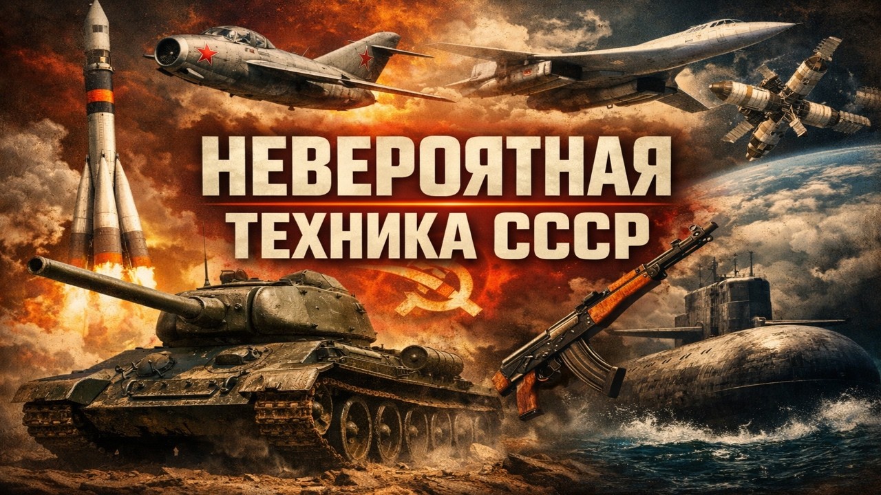 Невероятная техника СССР: машины, которыми гордились миллионы