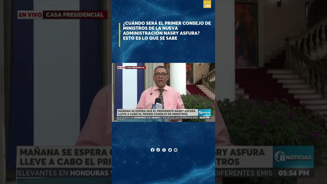 ¿Cuándo será el primer Consejo de Ministros de la nueva administración? Esto es lo que se sabe.