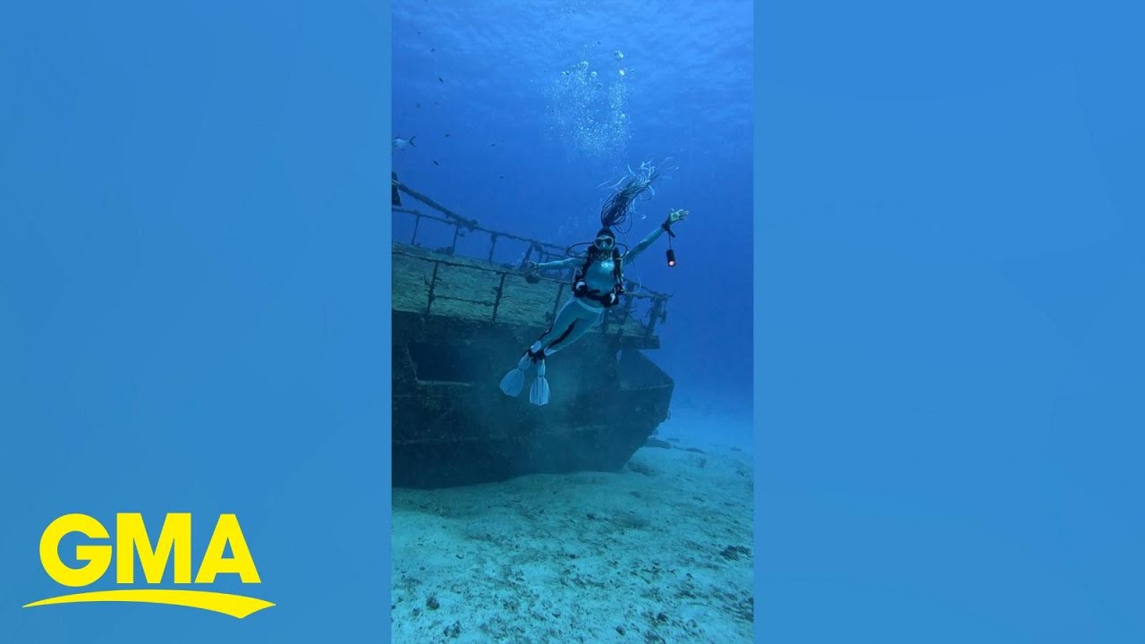 Meet the scuba diver who shows why representation matters with her videos
