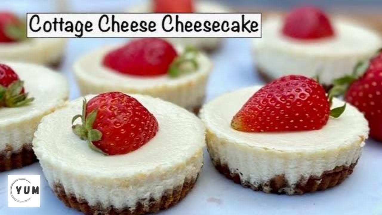 Cottage Cheese Cheesecake | Cottage Cheese Recipe  High Protein| Cottage Cheese Healthy Dessert