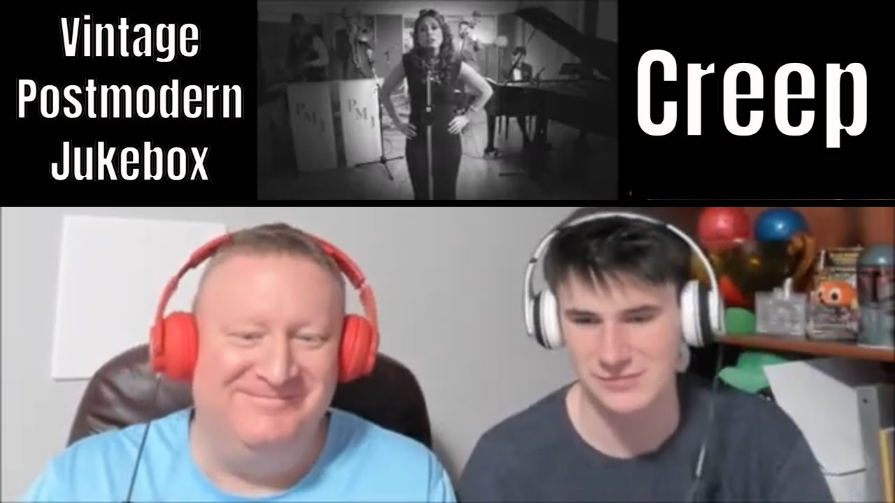 Реакция на кавер-версии: Creep от Vintage Postmodern Jukebox с участием Хейли Рейнхарт