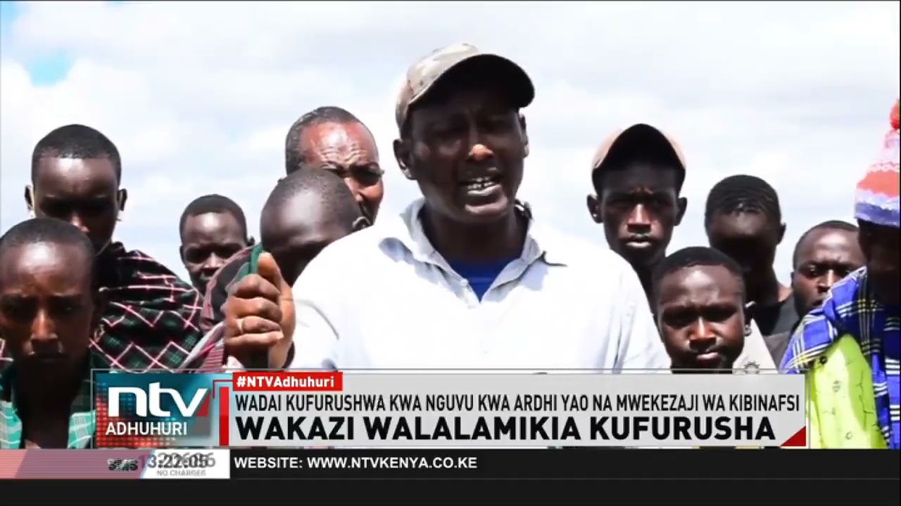 Wakazi wa Kinamba, Laikipia Kaskazini, waandamana wakidai kufurushwa na mwekezaji mgeni