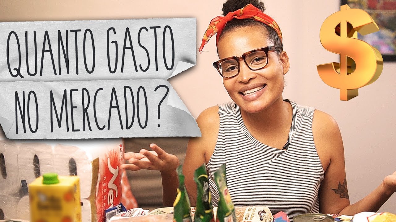 MINHAS COMPRAS: QUANTO GASTO NO MERCADO | DE MUDANÇA