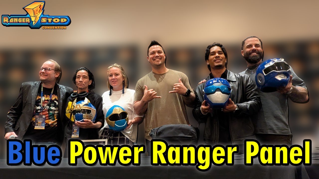 Панель &laquo;Синий рейнджер&raquo; | Салли Мартин, Хорхито Варгас-младший и Джазз Бадувалиа. | Rangerstop Or...